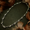 Tiny Skull Necklace Chain